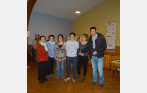 L'équipe de 4 joueurs des Verchers n'aura pas démérité au quizz sportif de mardi 1er mars...