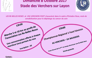 Journée de mobilisation pour le dépistage du cancer du sein le Dimanche 8 Octobre