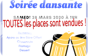Bal 2020 : COMPLET !
