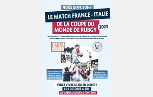 Soirée rugby France - Italie