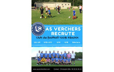 S'inscrire à l'AS Verchers