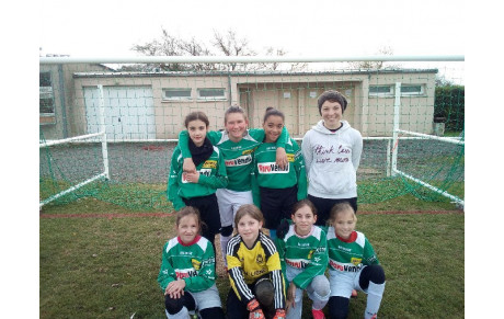 Remise de nouveaux maillots pour les U11