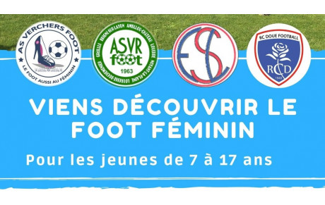 Journées portes ouvertes Groupement Féminin : samedi 12 juin ! 